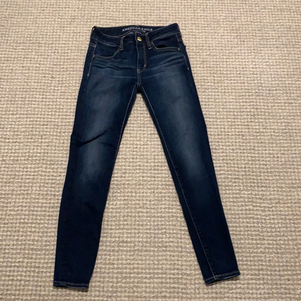 American Eagle Dark Wash Jegging